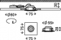 Preview: 7205-012 LED Einbau Nickel matt IP23